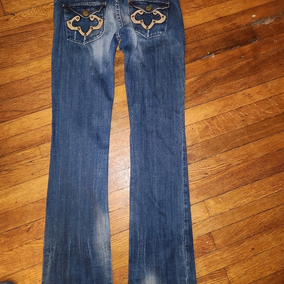 Hudson Blue lowrise bootcut jeans - Picture 13 of 16